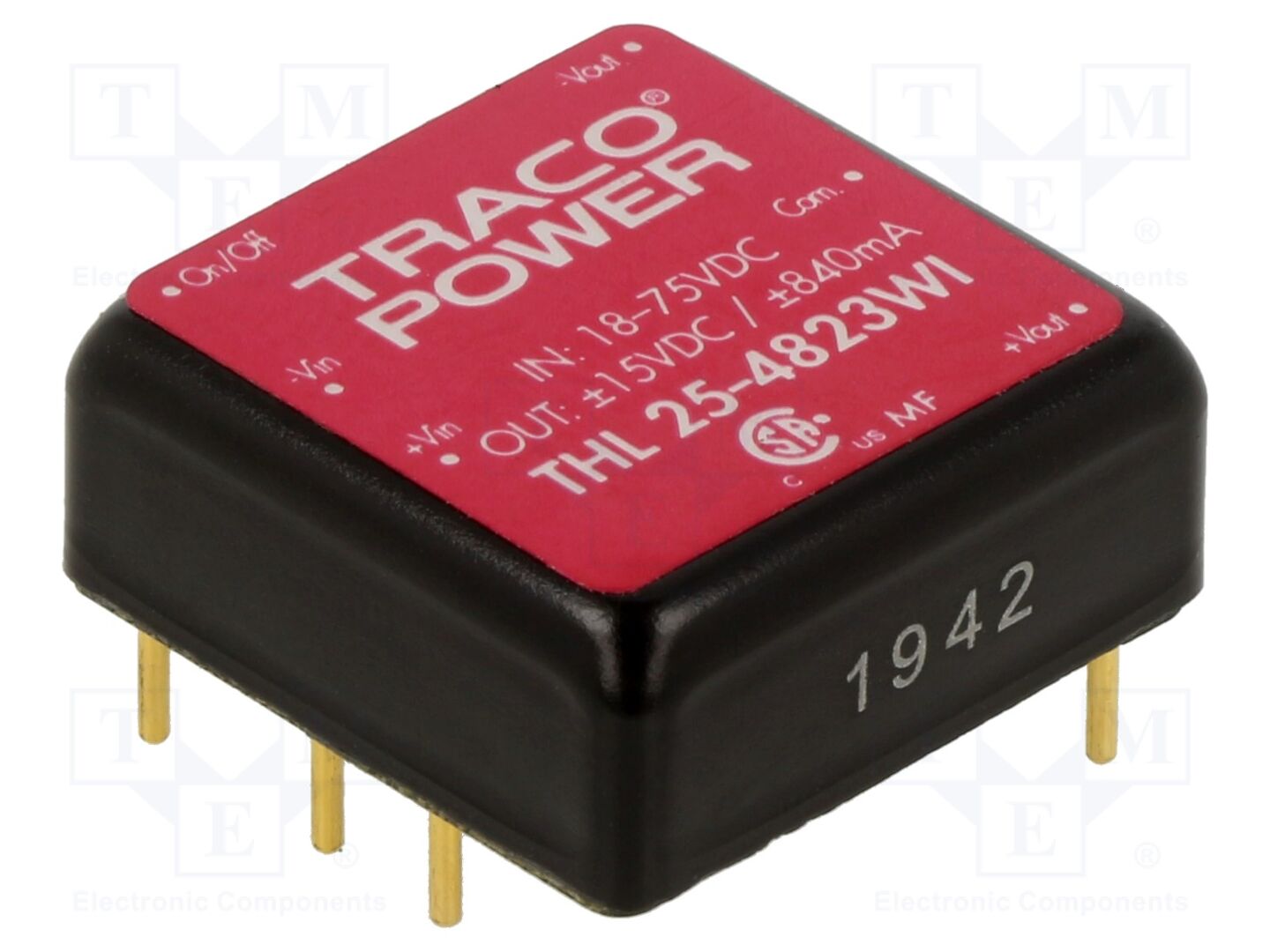 TRACO POWER THL25-4823WI DC/DC-muunnin 25W