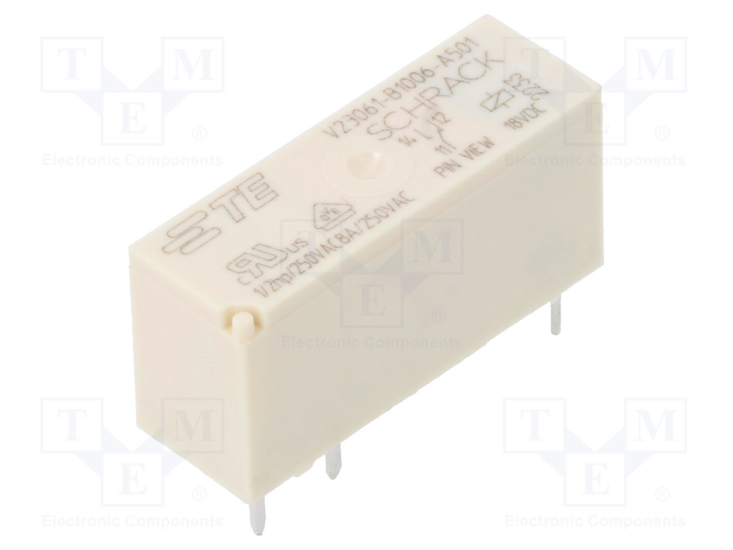 TE Connectivity V23061B1006A501 Sähkömagneettinen rele 18VDC