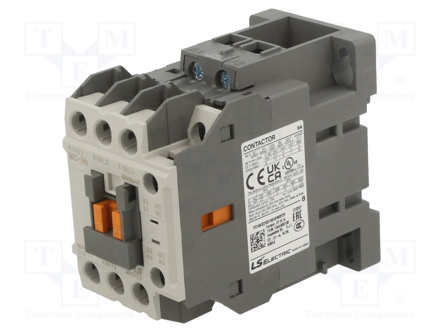 LS ELECTRIC MC-9B-24VAC Kontaktori 9A